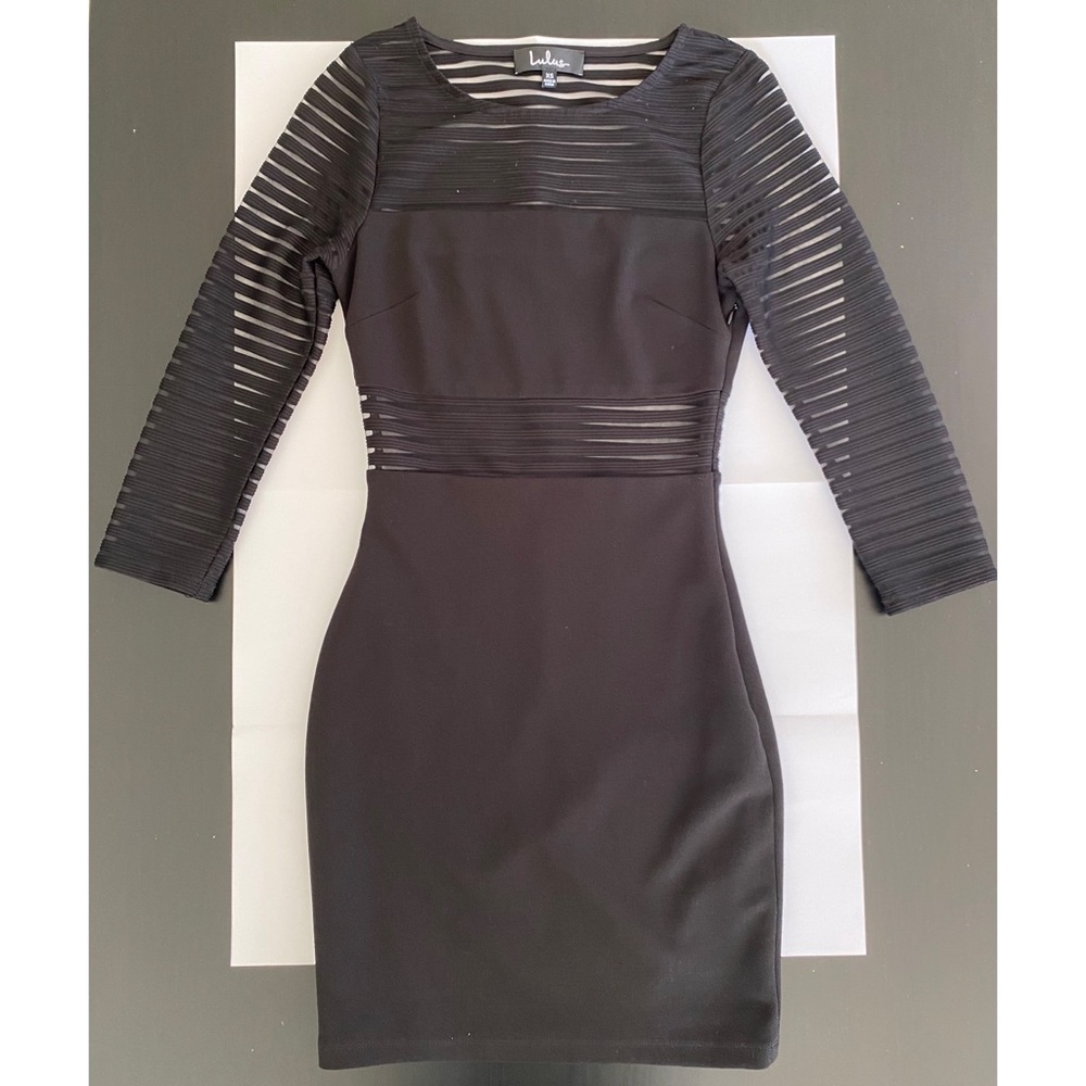 Fitted Black Dress